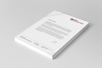Фирменный бланк для компании «СТК Логистик»