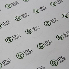Наклейки для компании «IPG»