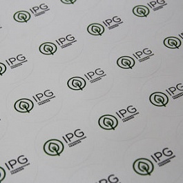 Наклейки для компании «IPG»