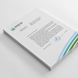Фирменные бланки для компании «‎‎Фрегат»