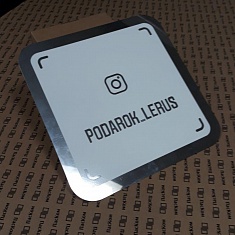 Инставизитка «Podarok lerus»‎